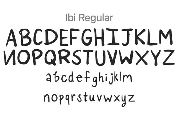 a font i made!